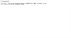 Desktop Screenshot of ftp.stack.nl