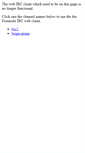 Mobile Screenshot of irc.uqm.stack.nl